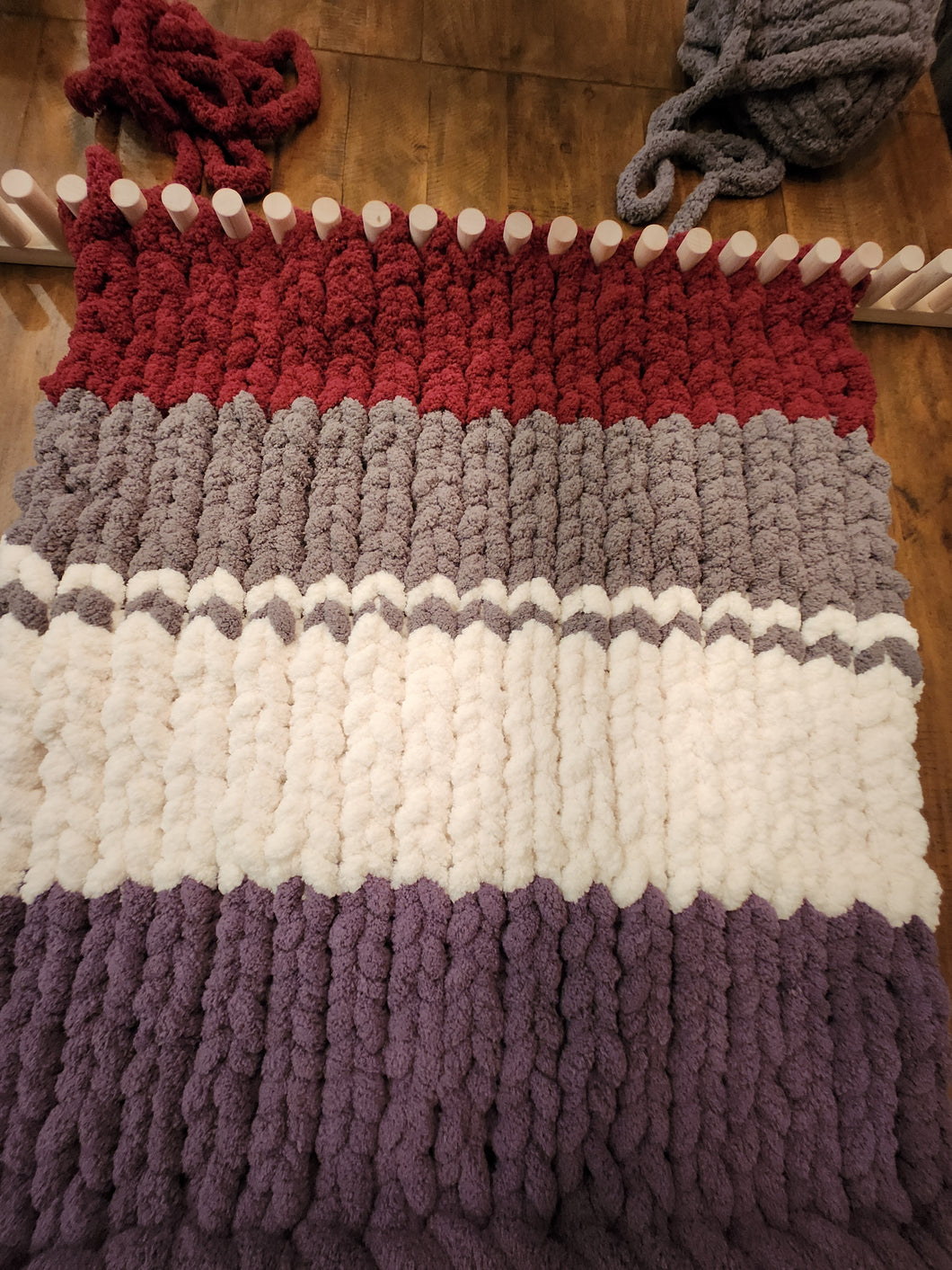 Chunky Blanket Loom - Standard Size - NO EXPERIENCE - Online Video Tutorials