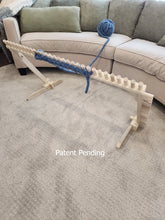 Load image into Gallery viewer, Convertible Sitting Loom Table - Sit & Stitch in Comfort