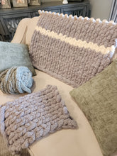 Load image into Gallery viewer, Jumbo Blanket Loom with blanket in progress