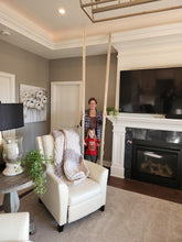 Load image into Gallery viewer, Custom Chunky Blanket Loom: Giant Knitting, 85"-175" Long, 100+ Video Tutorials (E)