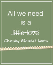 Load image into Gallery viewer, Extendable 78" Chunky Blanket Loom™ Includes Lifetime 100+ Video Tutorials (E)