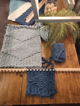 Load image into Gallery viewer, Extendable 78" Chunky Blanket Loom™ Includes Lifetime 100+ Video Tutorials (E)