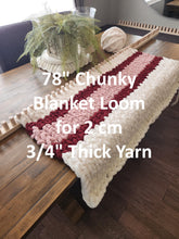 Load image into Gallery viewer, Extendable 78" Chunky Blanket Loom™ Includes Lifetime 100+ Video Tutorials (E)
