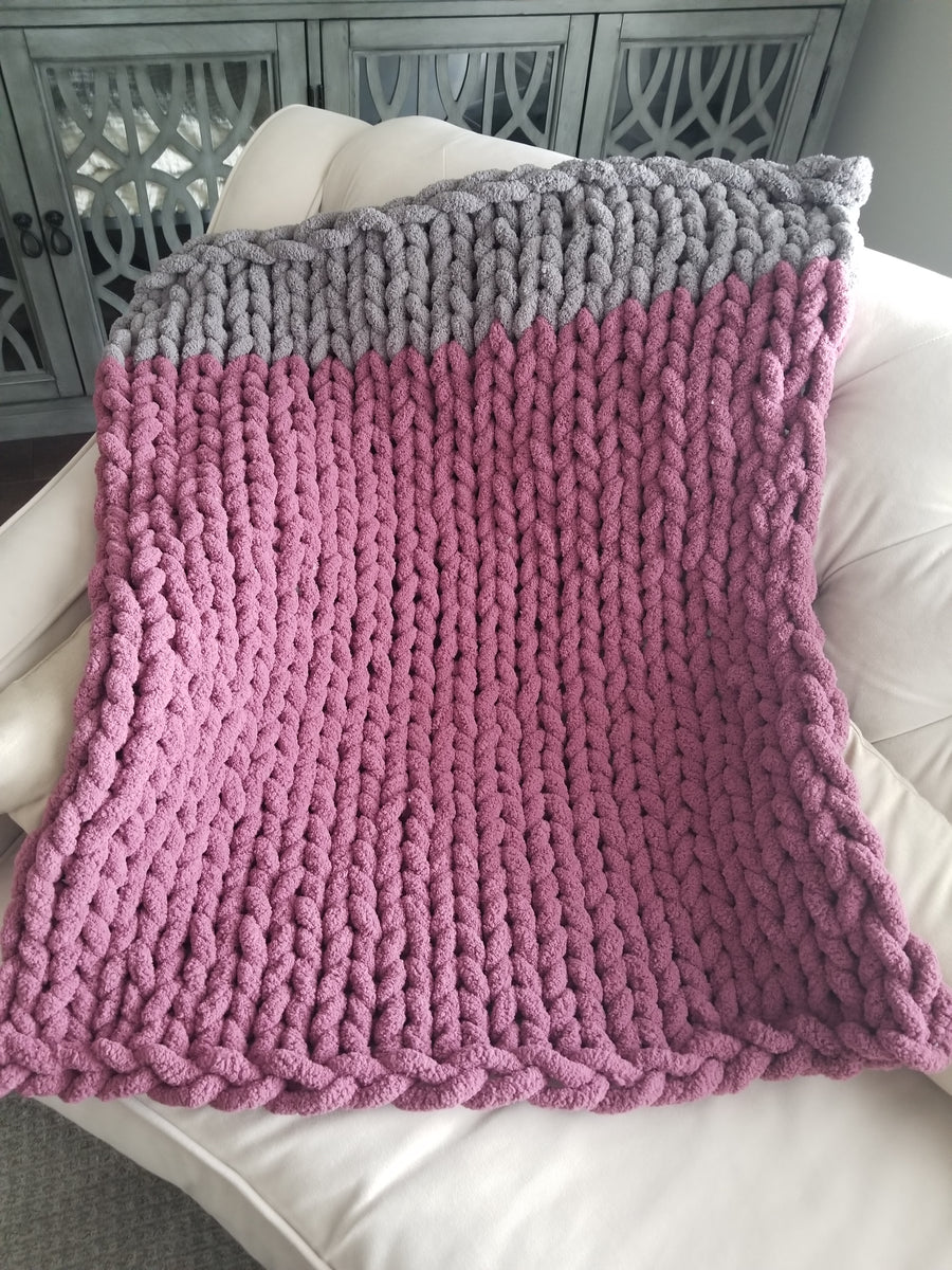 Discover the acclaimed Chunky Blanket Loom Uppercase Designs