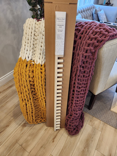 3 Benefits of the Chunky Blanket Knitting Loom.