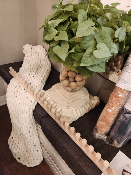 Custom Chunky Blanket Knitting Loom
