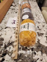 Load image into Gallery viewer, KIT - Chunky Blanket Loom™ 46&quot; Long - 30 Pegs - (***Now includes 4 Skeins of yarn) - Beginner Level
