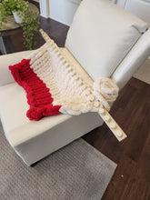 Load image into Gallery viewer, Jumbo Blanket Loom 36&quot; - for Jumbo #8 Yarn - NO EXPERIENCE - Video Tutorials Included
