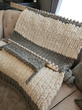 Load image into Gallery viewer, Jumbo Blanket Loom 36&quot; - for Jumbo #8 Yarn - NO EXPERIENCE - Video Tutorials Included
