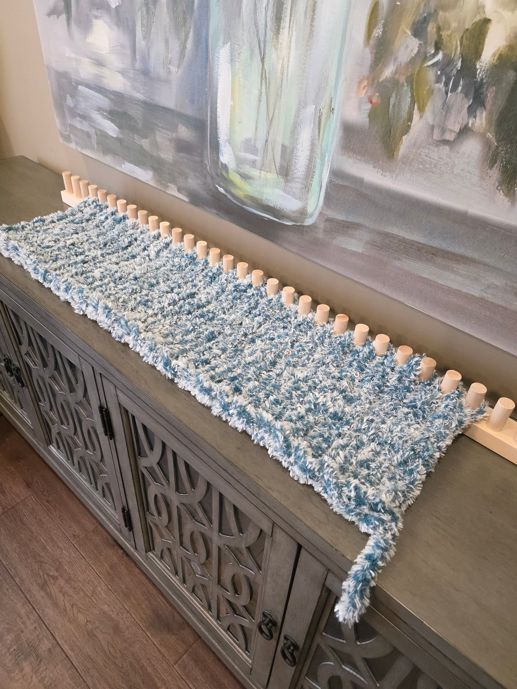 *NEW* Limited Series -  Chunky Blanket Loom™ - Tighter Stitch - 32 Pegs - For 2cm-3/4