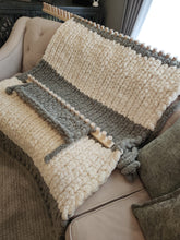 Load image into Gallery viewer, Jumbo Long Loom and Short Loom with sage and oatmeal
