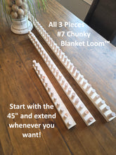 Load image into Gallery viewer, Original Chunky Blanket Loom™ – Extendable Loom for #7 Jumbo Yarn
