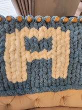Load image into Gallery viewer, Letters and Numbers - Personalize your Chunky Knit Blankets - Graphs (Digital Download) (E)
