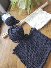 Load image into Gallery viewer, Extendable Skinny Blanket Loom for 1cm (3/8") Yarn | Lightweight Blankets | 100+ Lifetime Online Tutorial Videos
