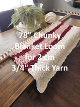 Load image into Gallery viewer, Extendable 78" Chunky Blanket Loom™ Includes Lifetime 100+ Video Tutorials
