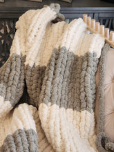Load image into Gallery viewer, Yarn - 1" thick Cozy Soft Chenille Yarn - Weight Blanket (E)
