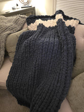 Load image into Gallery viewer, Yarn - 1" thick Cozy Soft Chenille Yarn - Weight Blanket (E)
