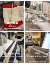 Load image into Gallery viewer, Yarn - 1" thick Cozy Soft Chenille Yarn - Weight Blanket (E)
