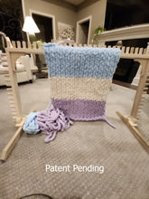 Load image into Gallery viewer, ***NEW*** Convertible Loom Table - 3 Piece Chunky Blanket Loom Pack - Completely Interchangeable Pieces
