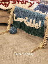 Load image into Gallery viewer, ***NEW*** Convertible Loom Table - 3 Piece Chunky Blanket Loom Pack - Completely Interchangeable Pieces
