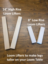Load image into Gallery viewer, Loom Lifters - Leg Extensions for your Loom Table System
