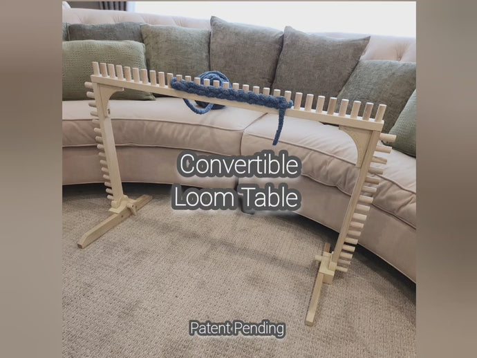 ***NEW*** Convertible Loom Table - 3 Piece Chunky Blanket Loom Pack - Completely Interchangeable Pieces